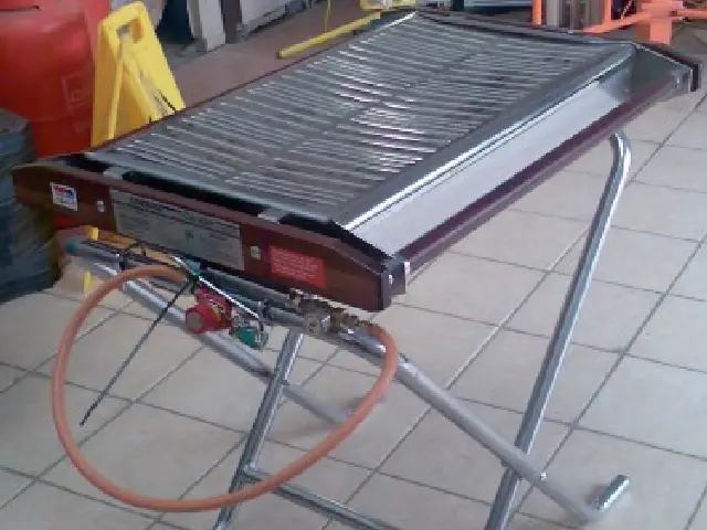 hire GAS bbq 
