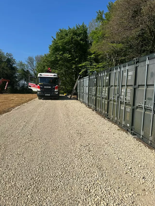 Delivering Container Storage Units
