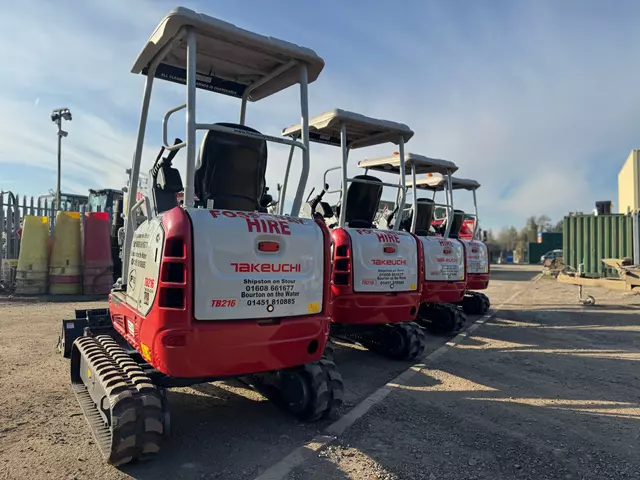 Mini Digger Hire Gloucestershire