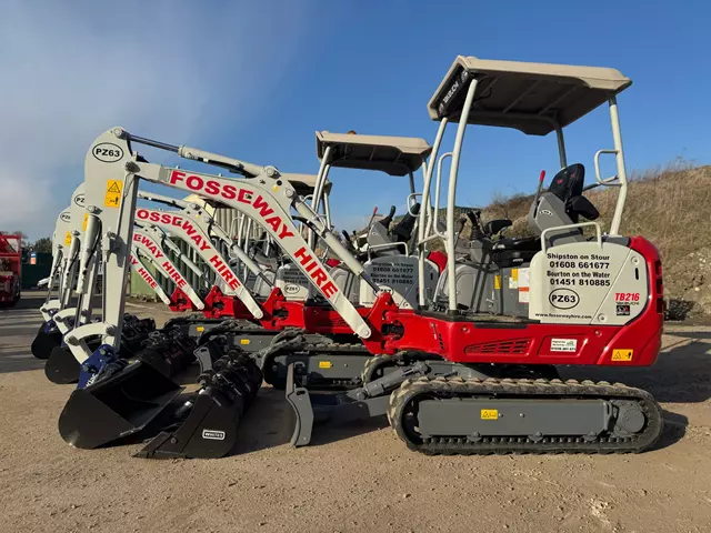 Hire a Mini Digger Warwickshire