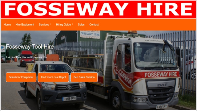 fosseway hire website