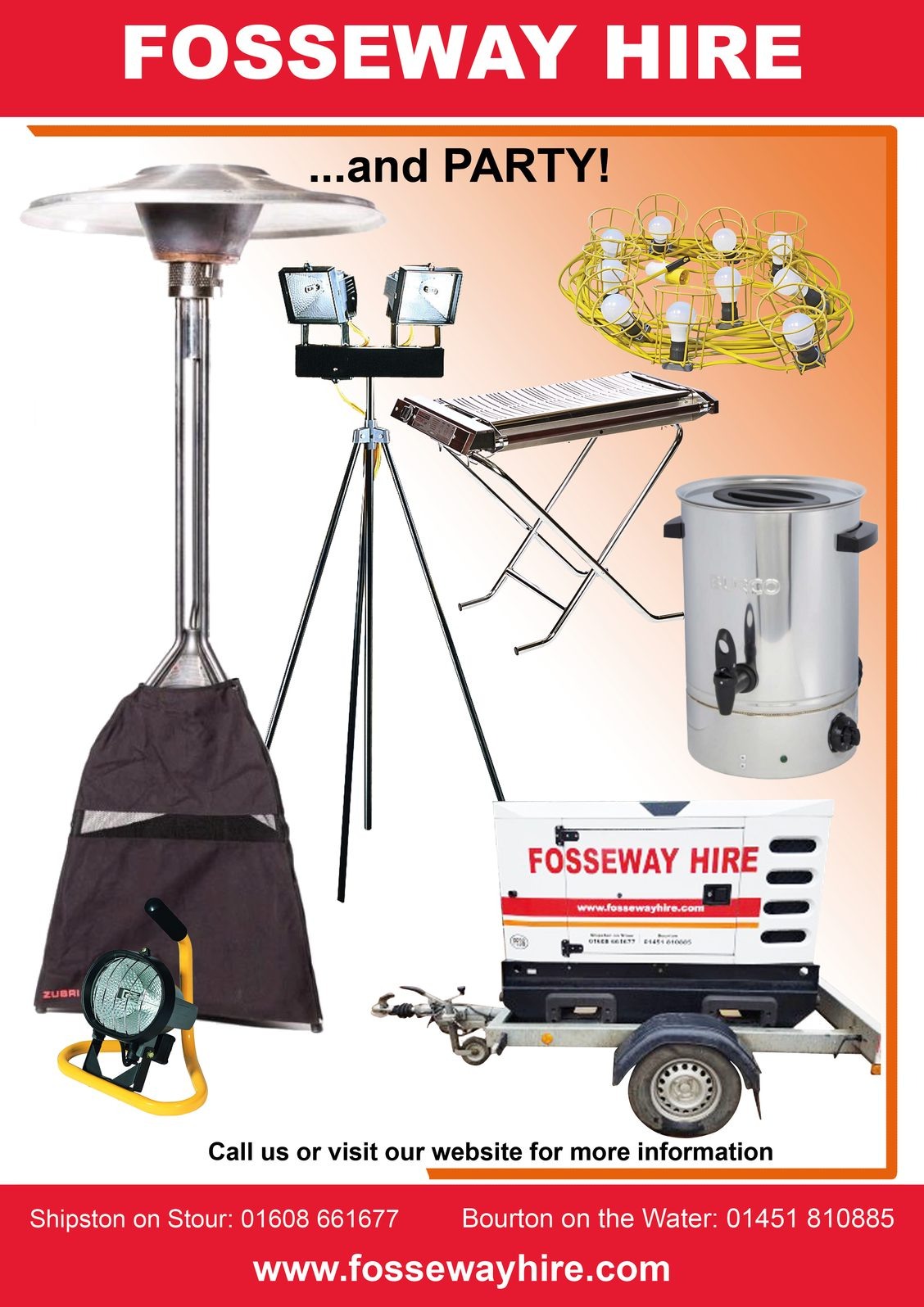 Hire Equipment for an Outside Party