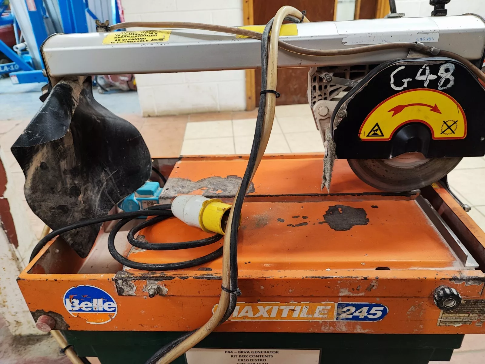 Belle Maxitile 245 Tile Saw Cutter