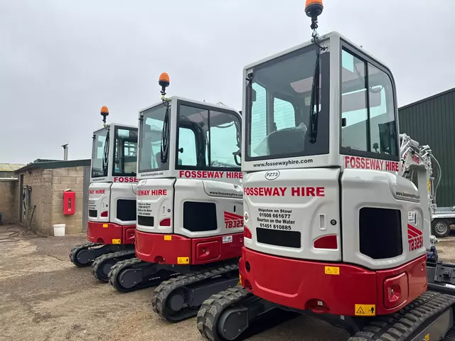 hire a 2.5 ton mini digger