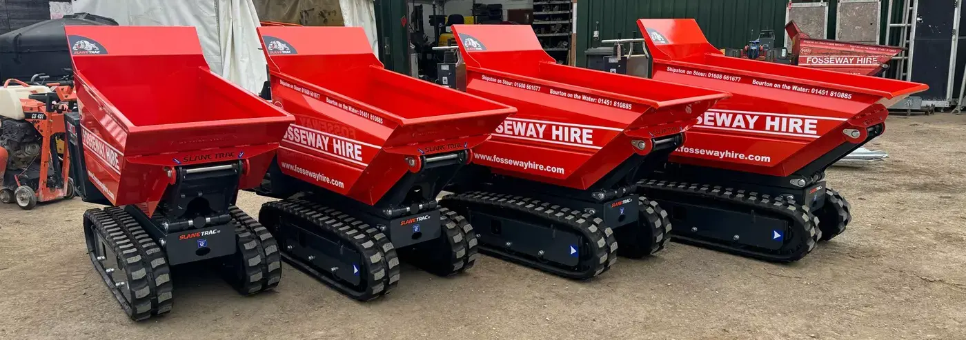 Slane Track Dumpers 1 Ton Track Barrow Hire Warwickshire Gloucestershire Cotswolds